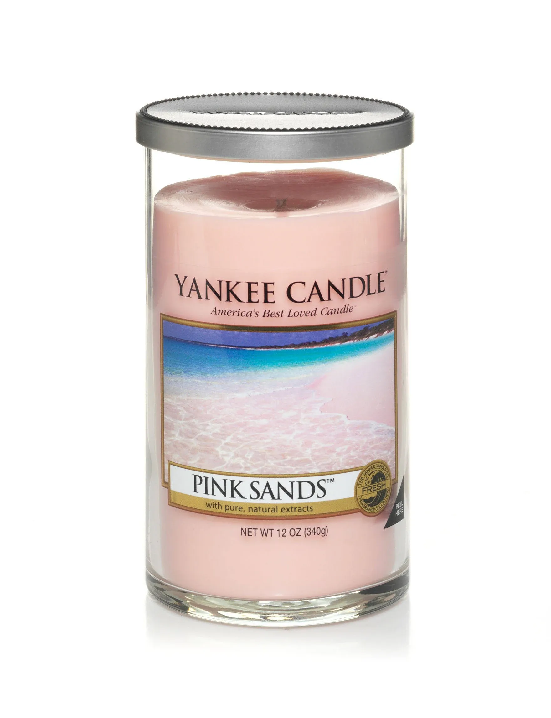 Yankee candle pink sands 12oz single wick candle