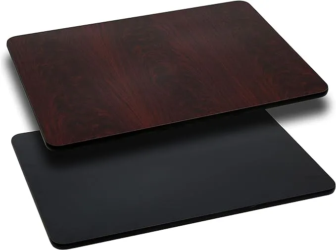 Flash Furniture 30'' x 42'' Rectangular Table Top or Reversible Laminate Top