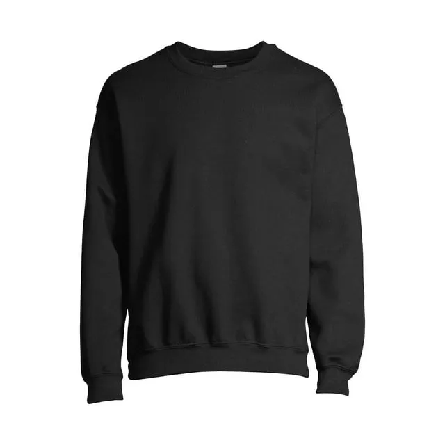 Gildan Men's Fleece Crewneck Sweatshirt, Style G18000 Sweatshirt Forest Green : SM