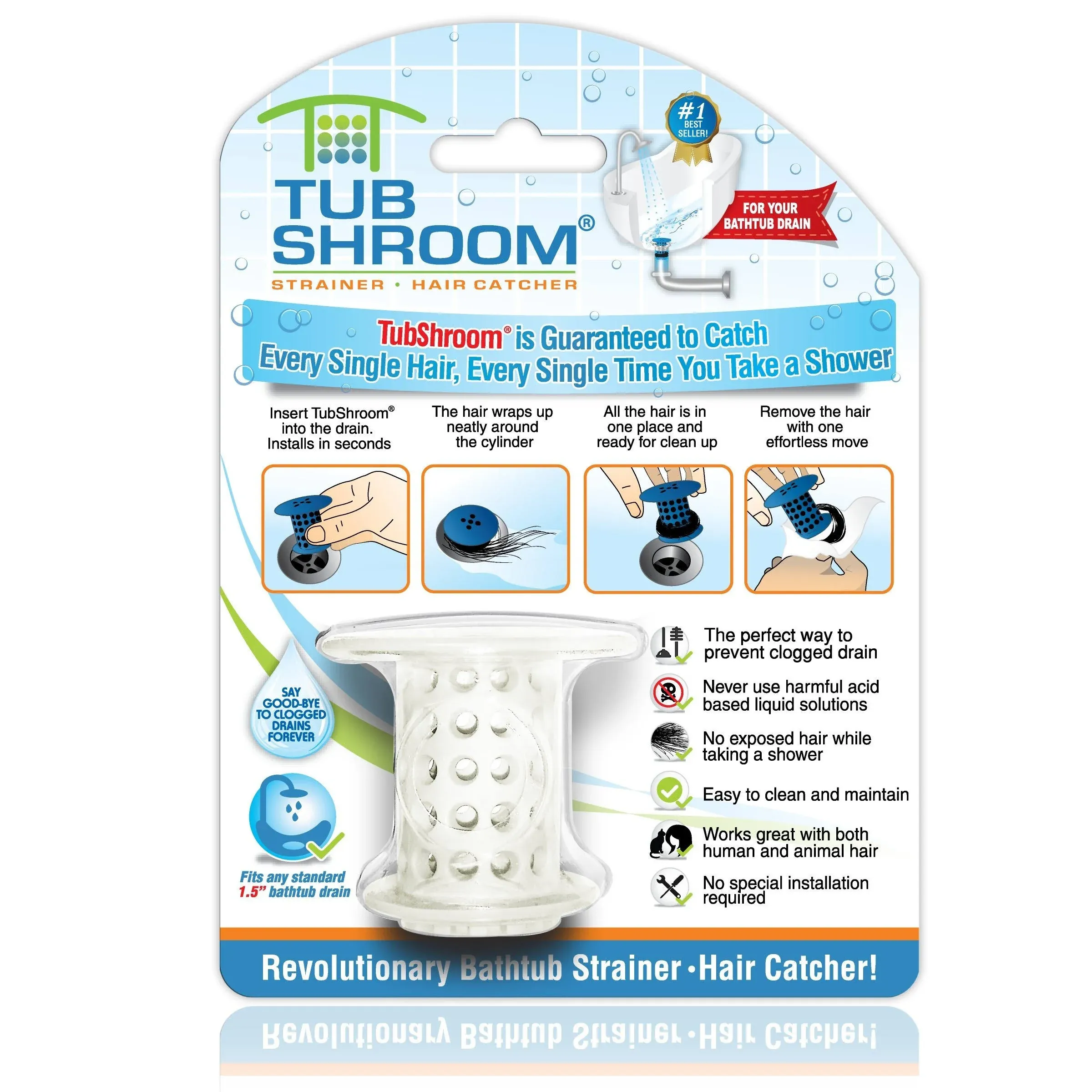 TubShroom Hair Catcher