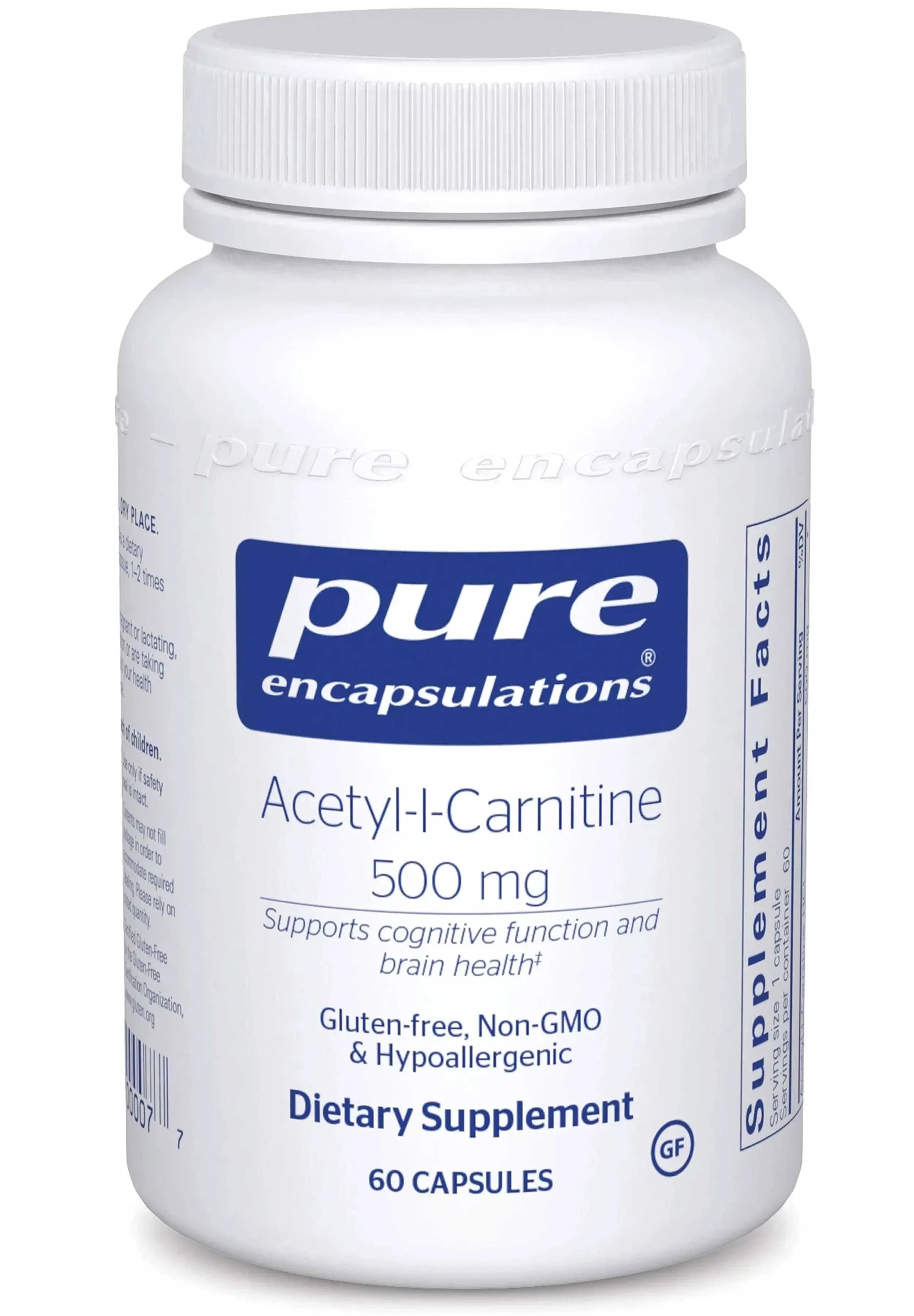 Pure Encapsulations Acetyl-L-Carnitine mg