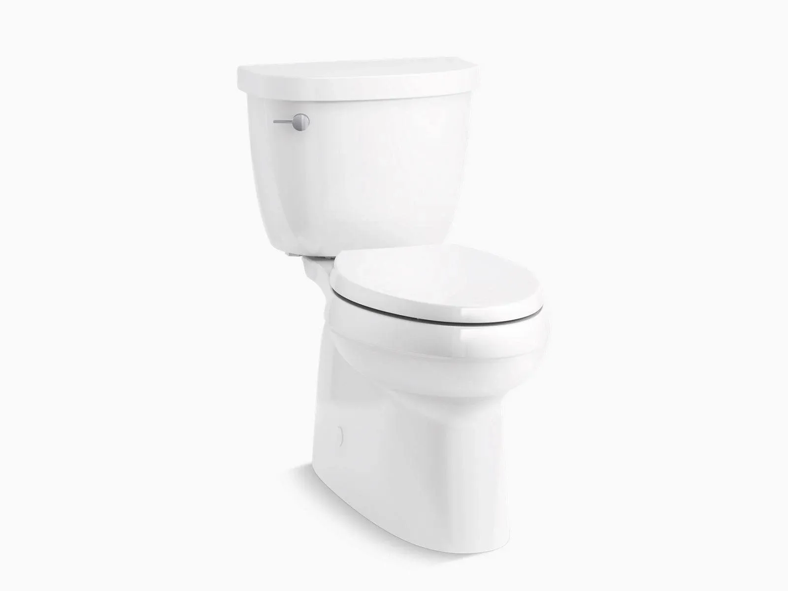 Cimarron Comfort Height 2-Piece 1.28 GPF Single Flush Elongated Toilet in White