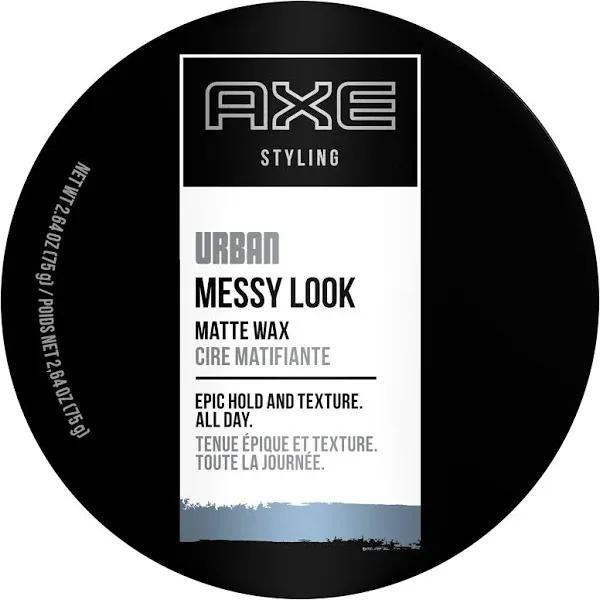 Axe Matte Wax, Messy Look - 2.64 oz