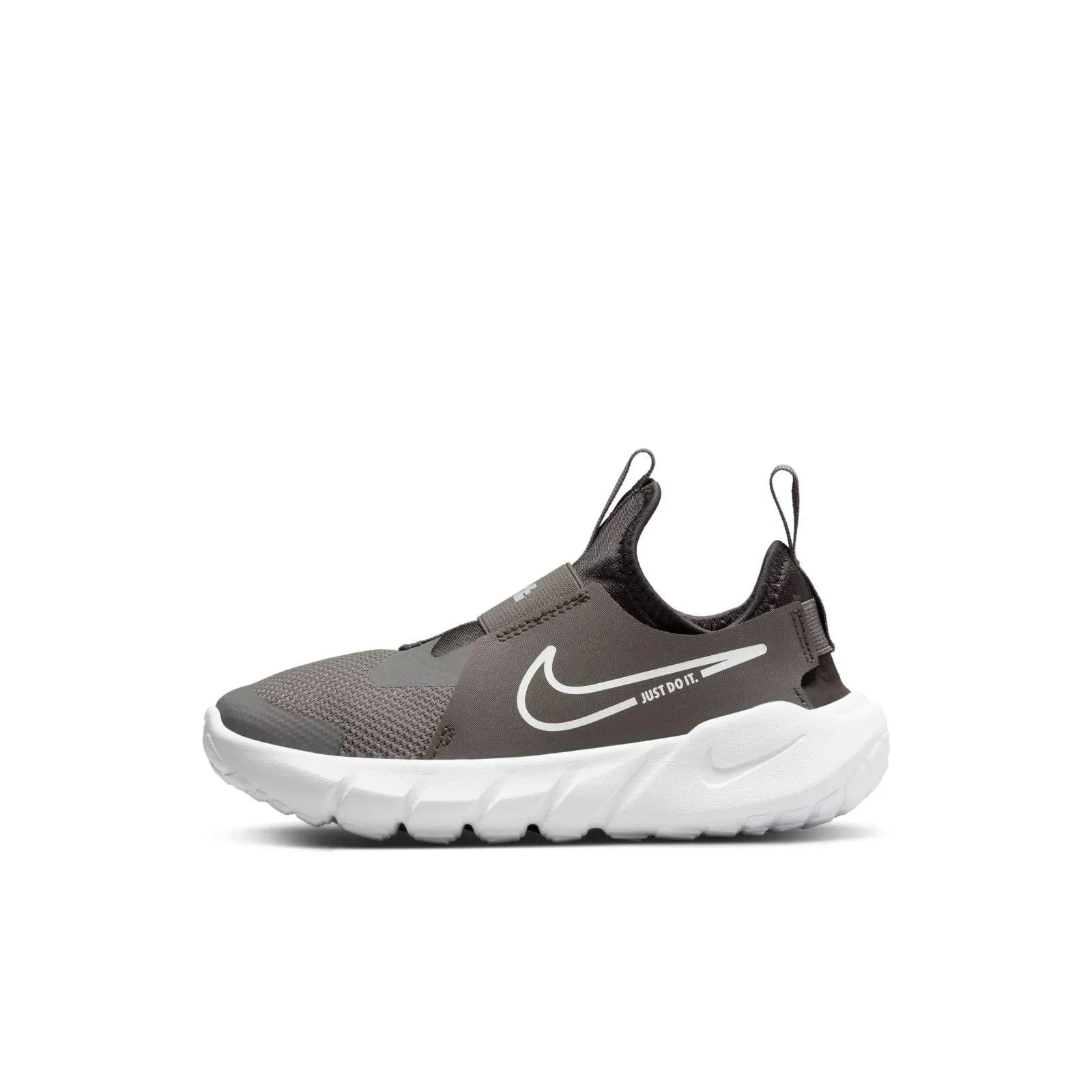 Nike Boys Flex Runner 2 - Running Shoes Flat Pewter/White/Medium Ash Size 04.0