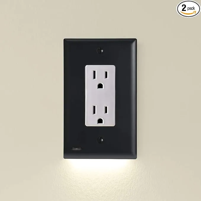 Hello Light Wall Plate Night Light