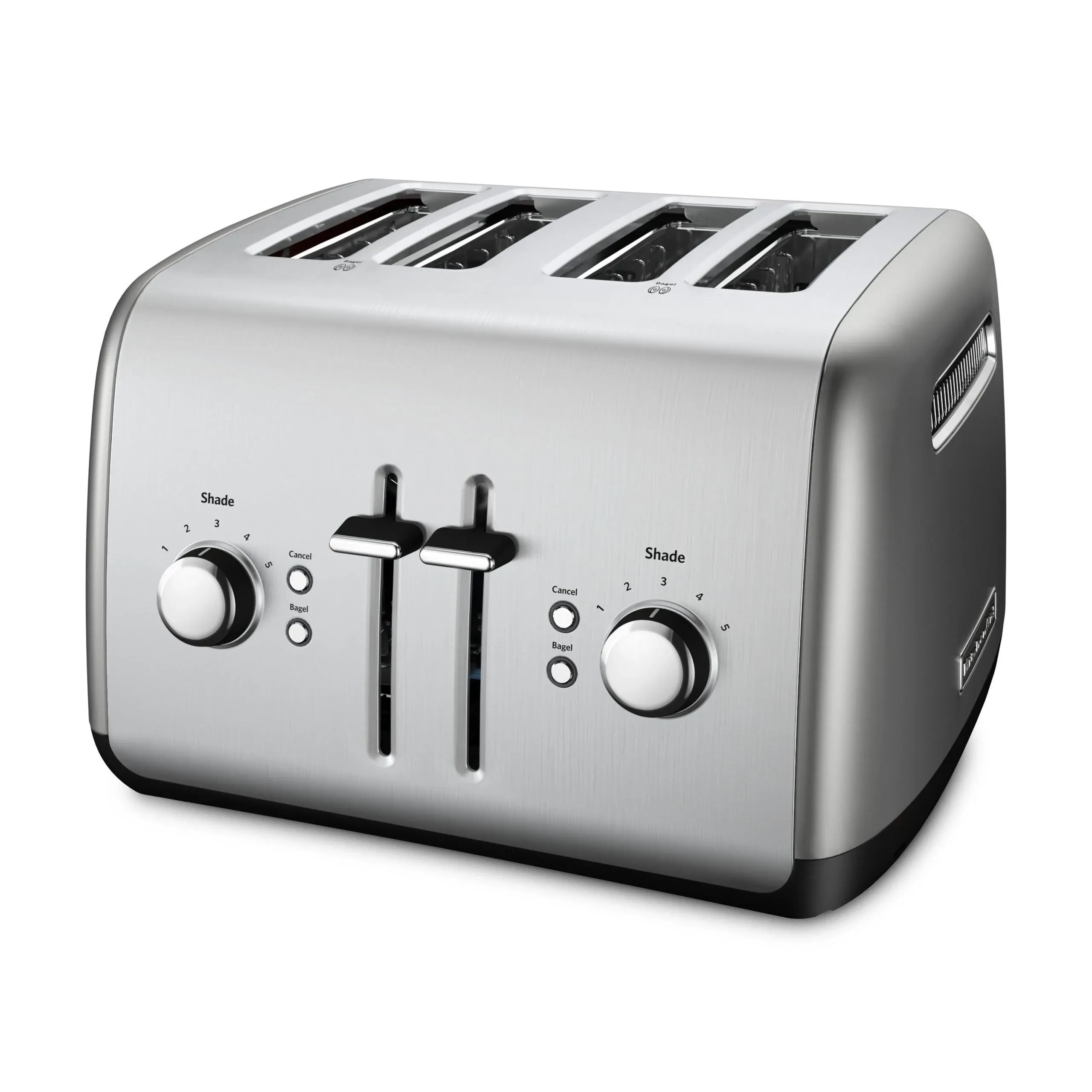 KitchenAid 4-Slice Toaster with Manual High-Lift Lever KMT4115CU - Contour Silver