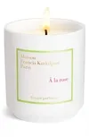 Shop Maison Francis Kurkdjian À La Rose Candle (280g) In Multi