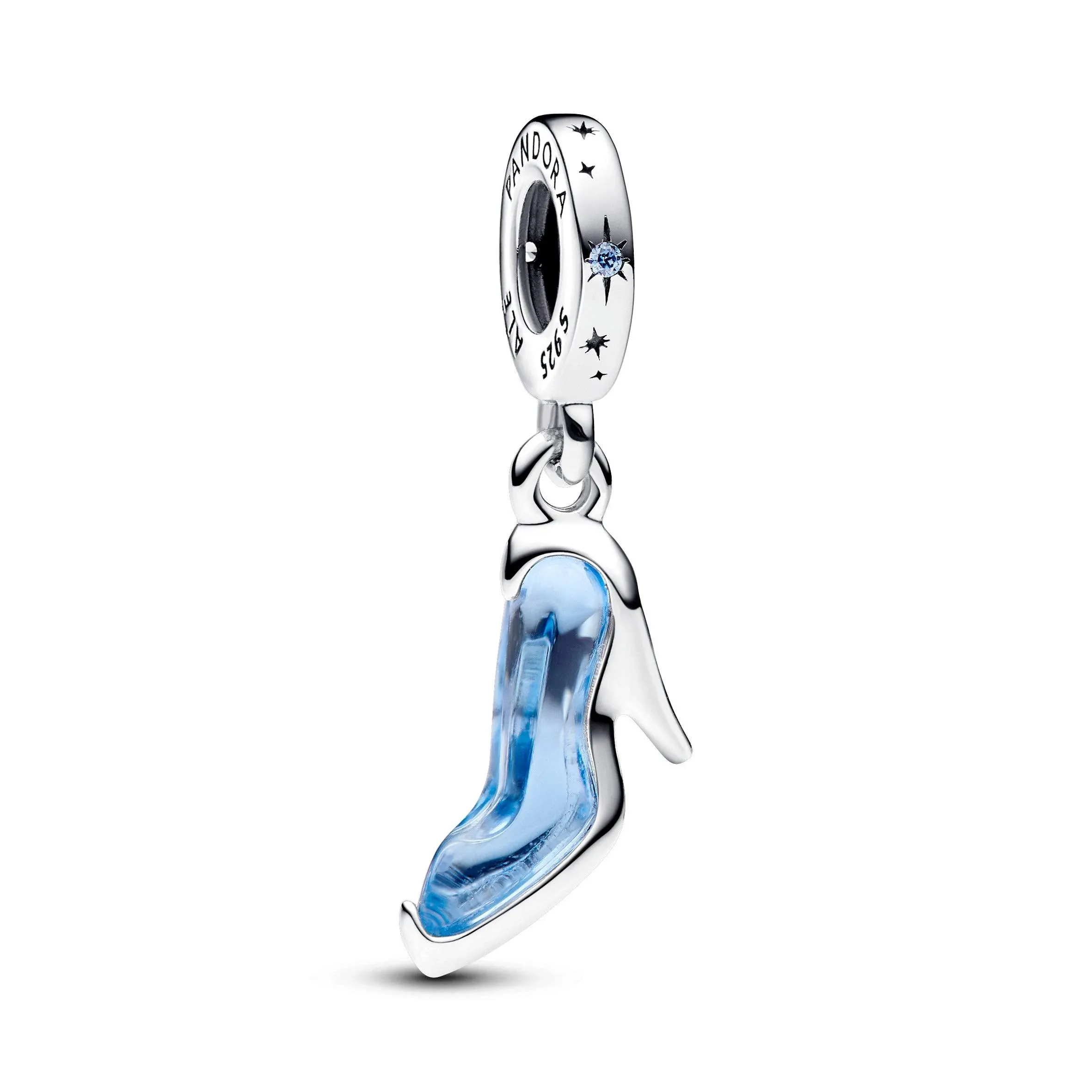 Pandora Silber Disney Cinderella &#039;s Glas Slipper Schuh Dangle  793071C01