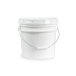 3.5 Gallon Bucket with Lids, Food Grade Storage, Premium Hpde Plastic, BPA , Durable 90 Mil All Purpose Pail, Made in Usa, 5 Pack