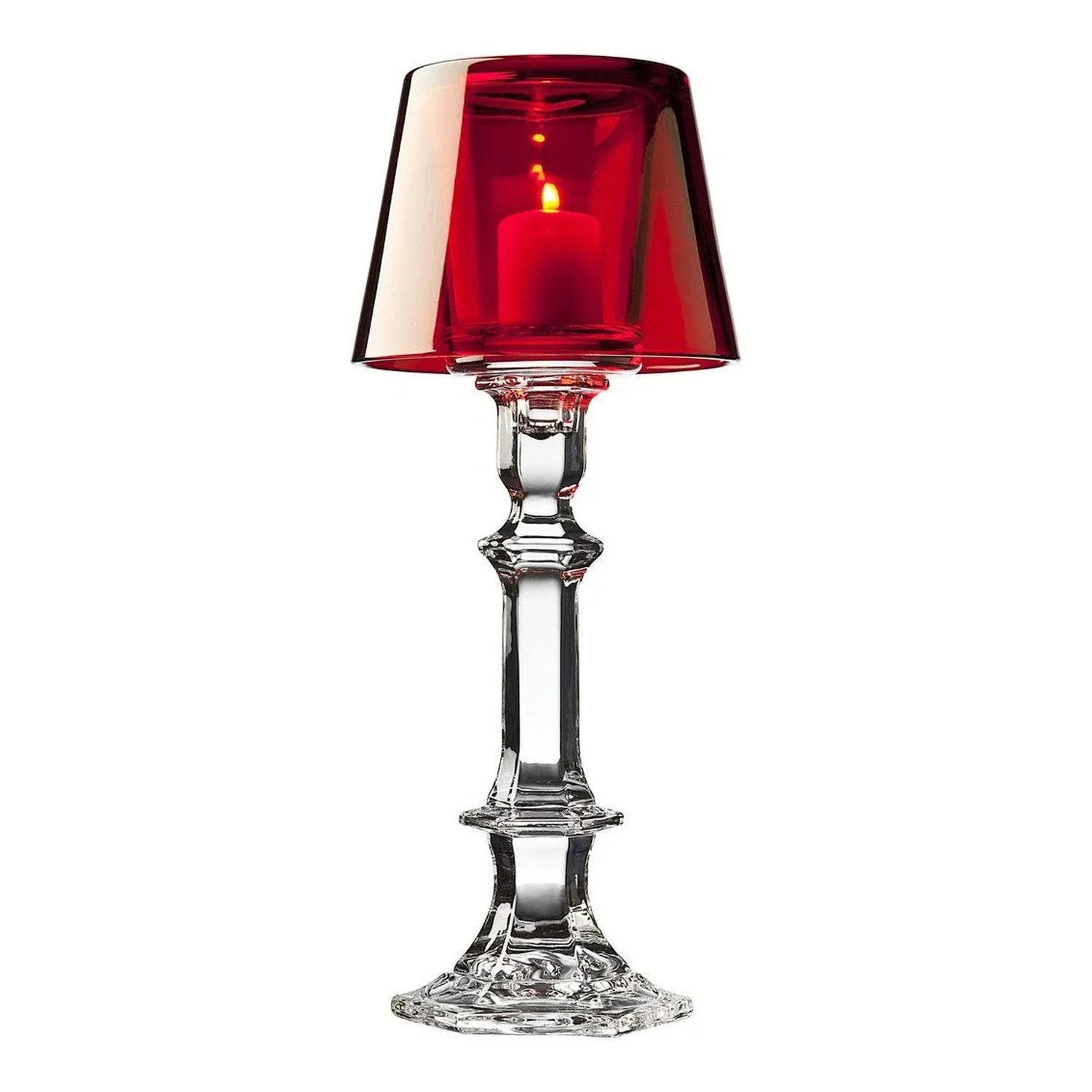 Godinger Villa Marca Votive Lamp-red