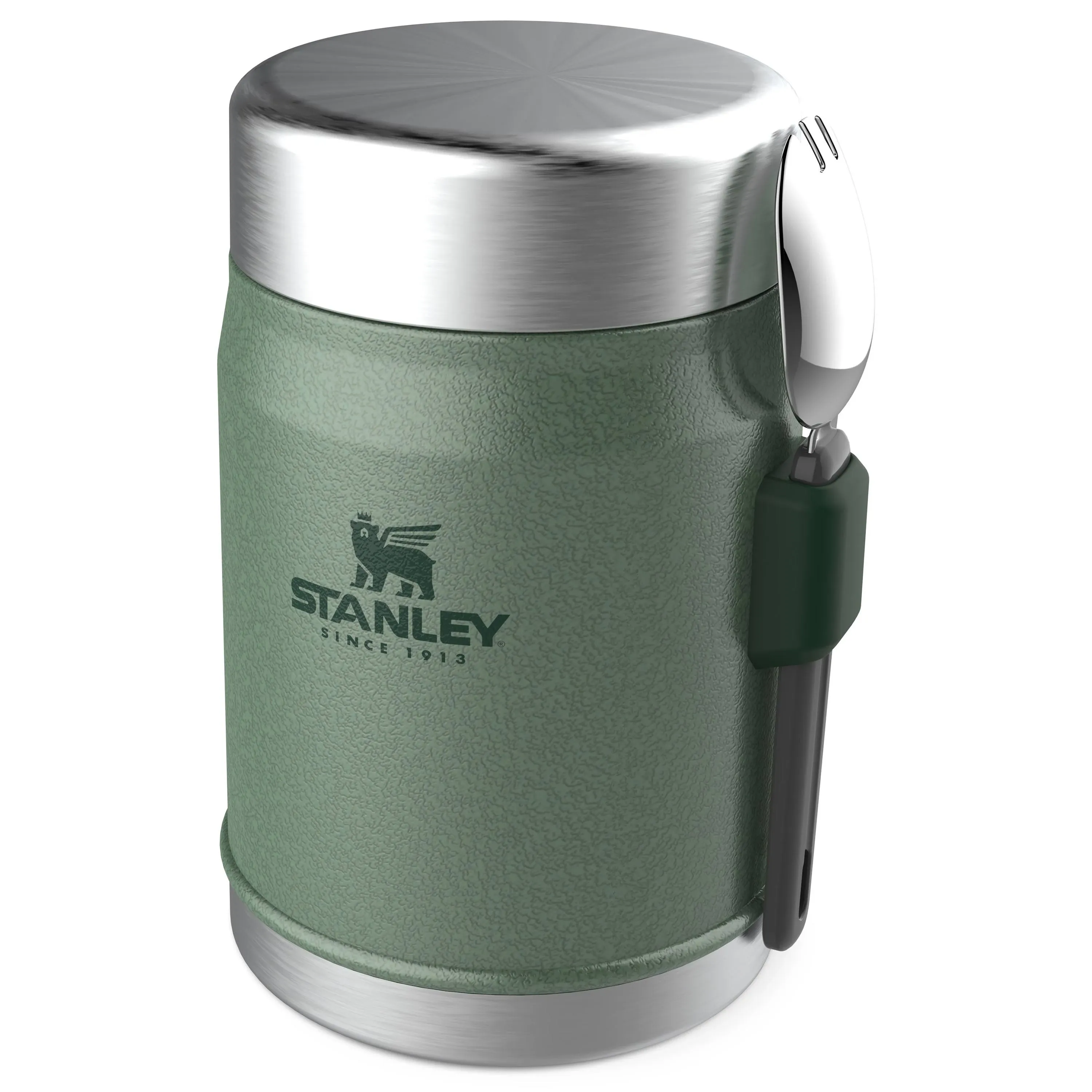 Stanley Classic Legendary Food Jar & Spork, 0.4L Green