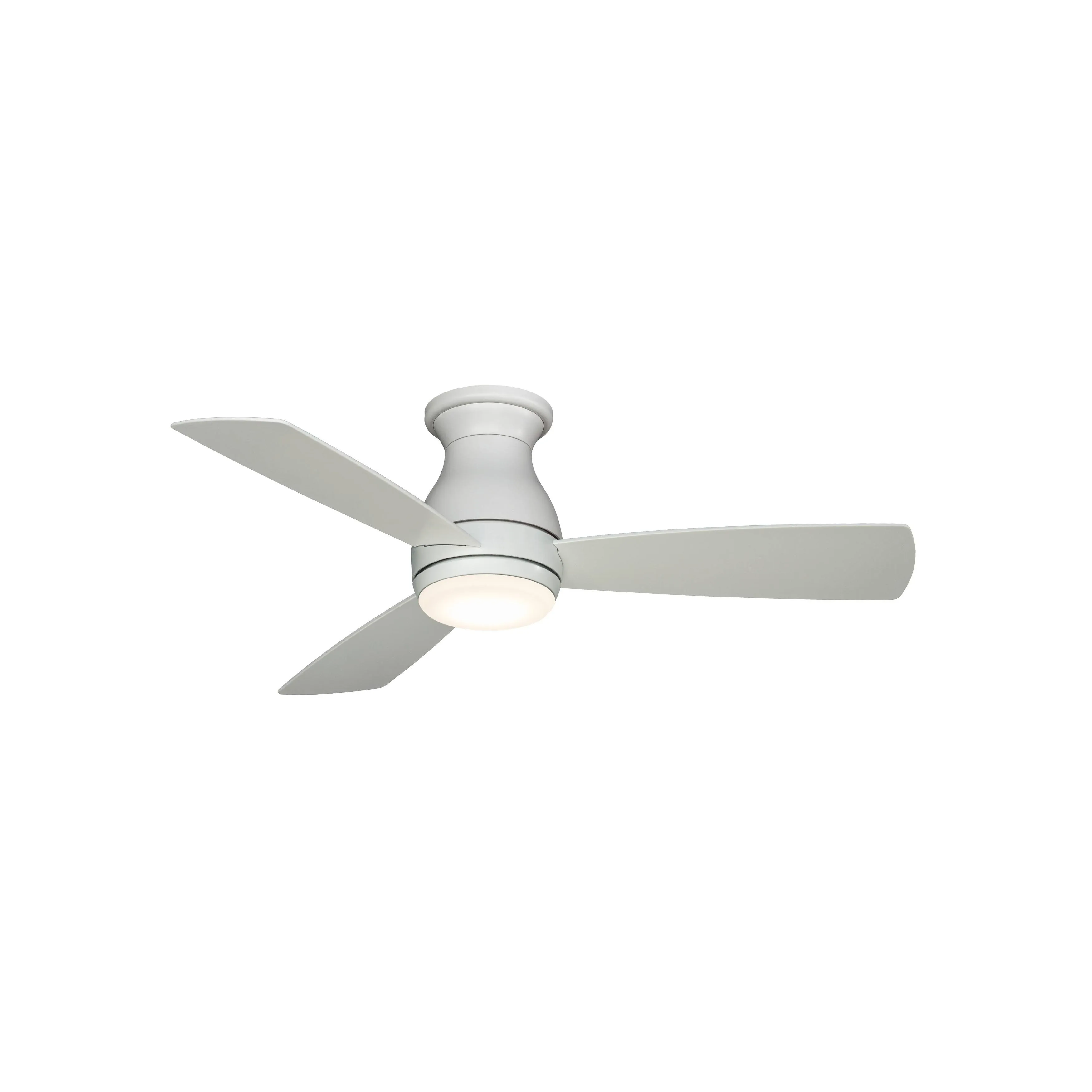 Fanimation Hugh Ceiling Fan Matte White / 44"