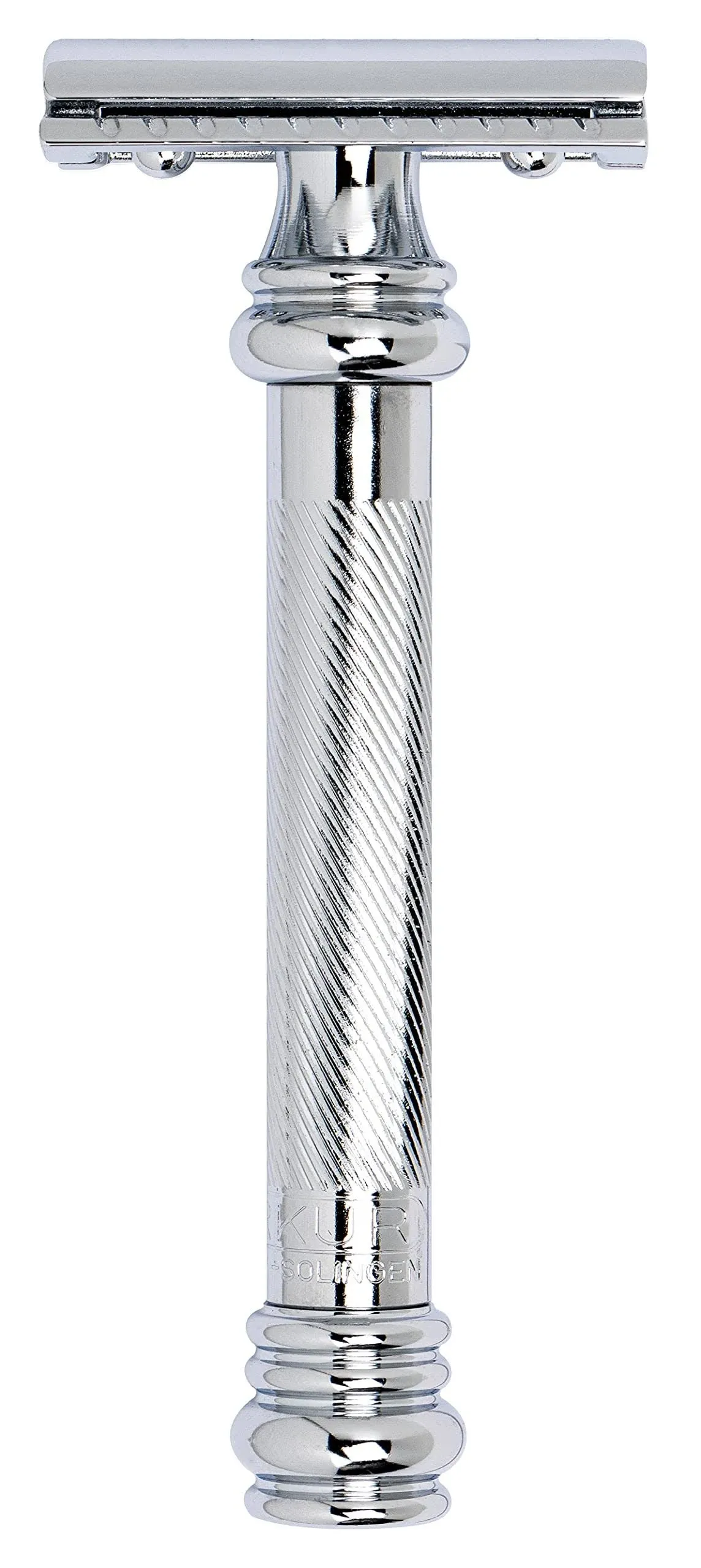 Merkur 38C Barber Pole Handle Double-Edge Safety Razor