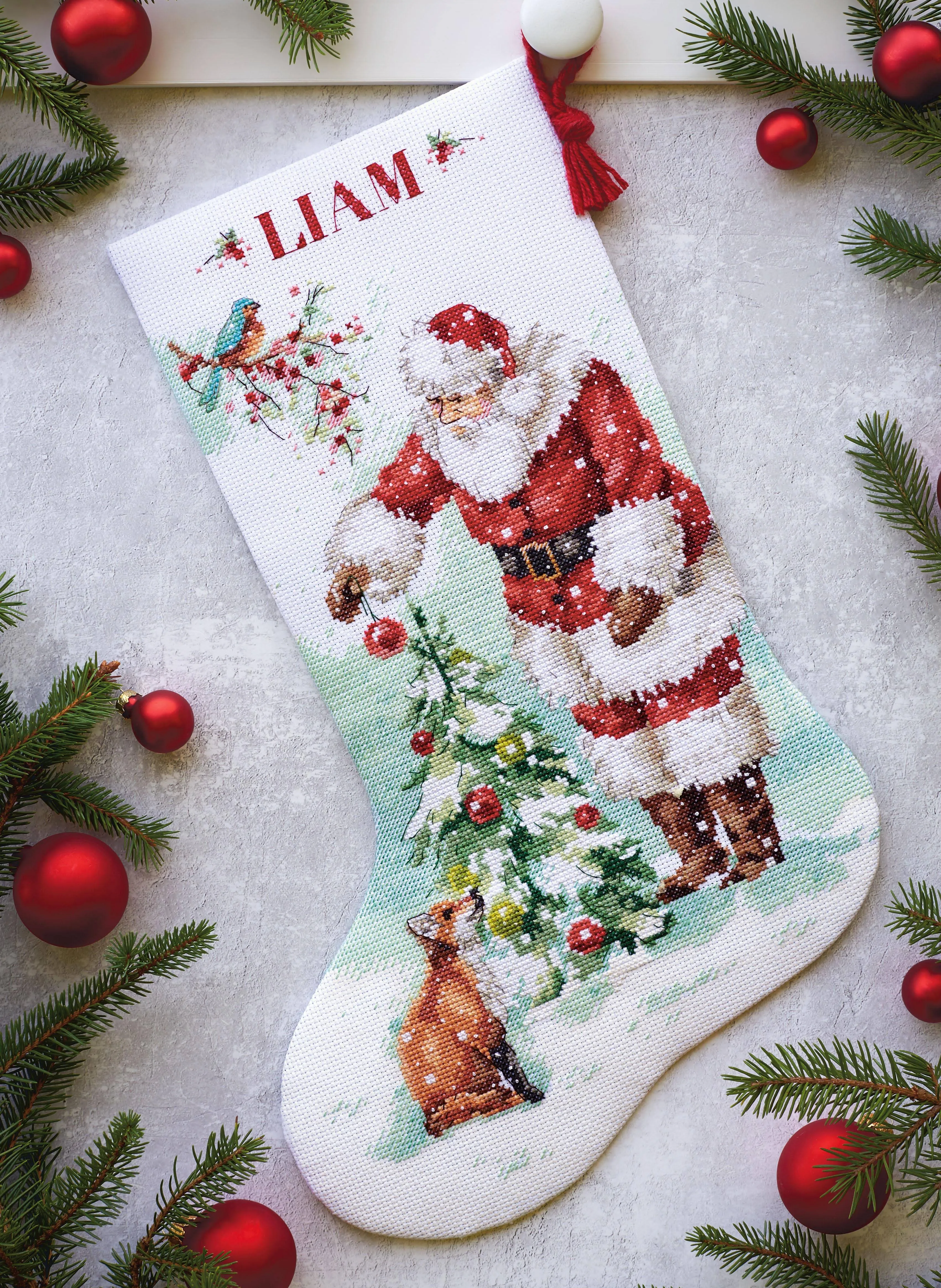 Dimensions Magical Christmas Counted Cross Stitch Stocking Kit