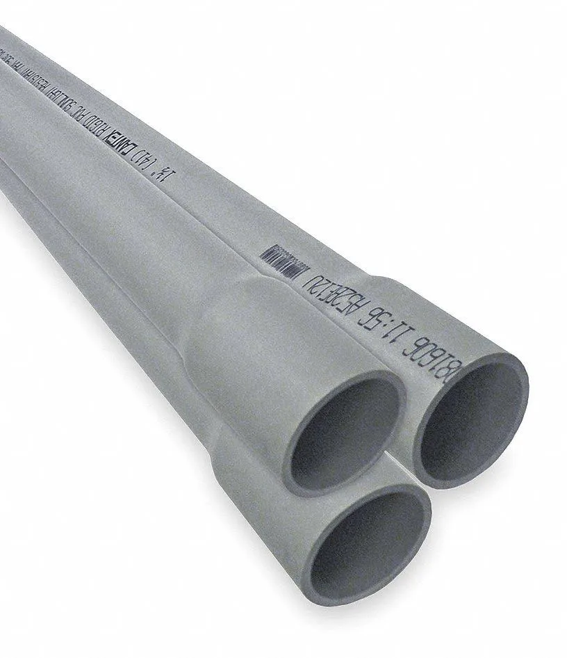 Cantex 1-1/2 in. x 10 ft. Schedule 40 PVC Conduit