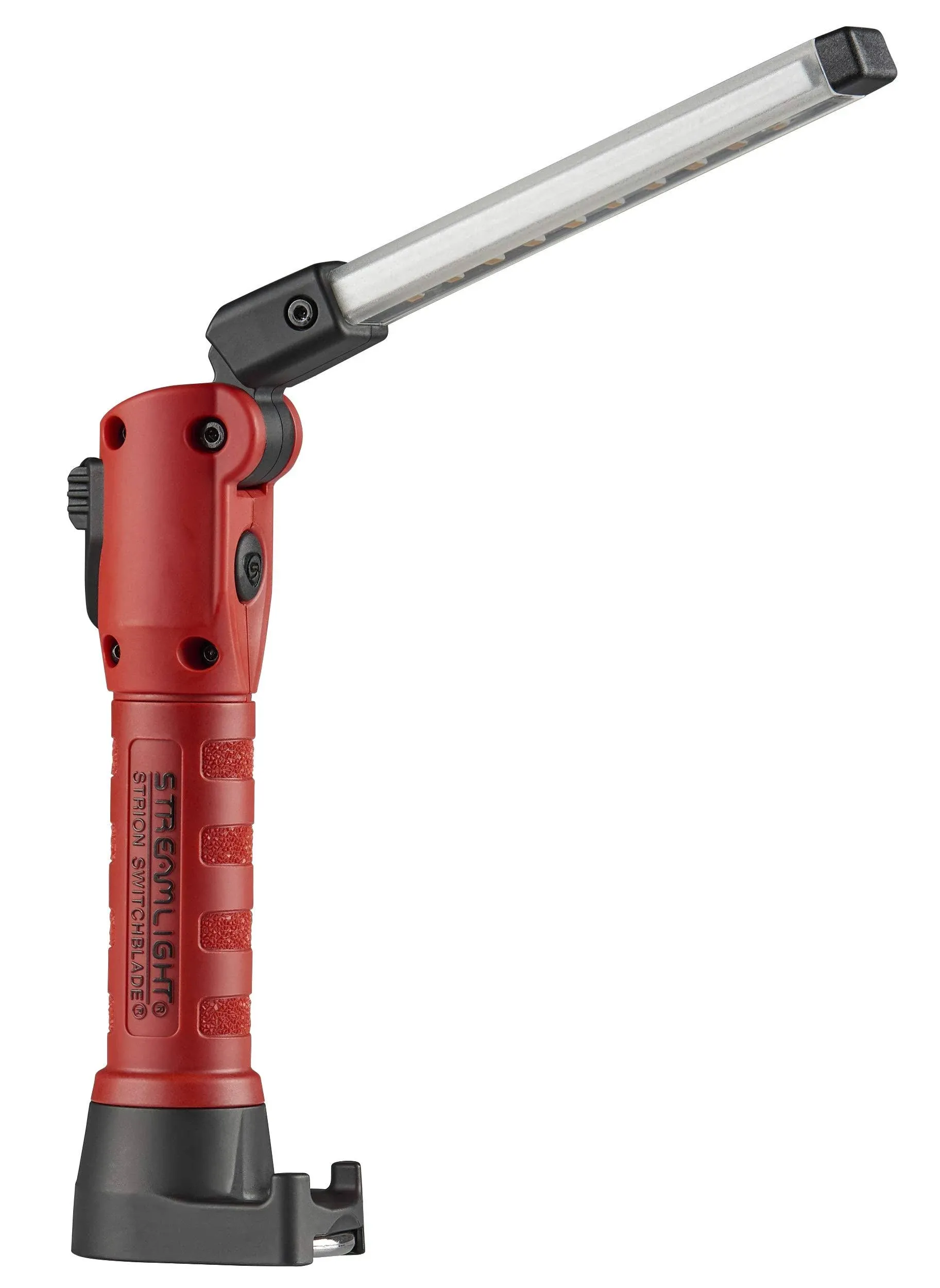 Streamlight 74850 Strion Switchblade 500-Lumen Rechargeable Multi-Function Compact Work Light with USB Cord Charger, Red