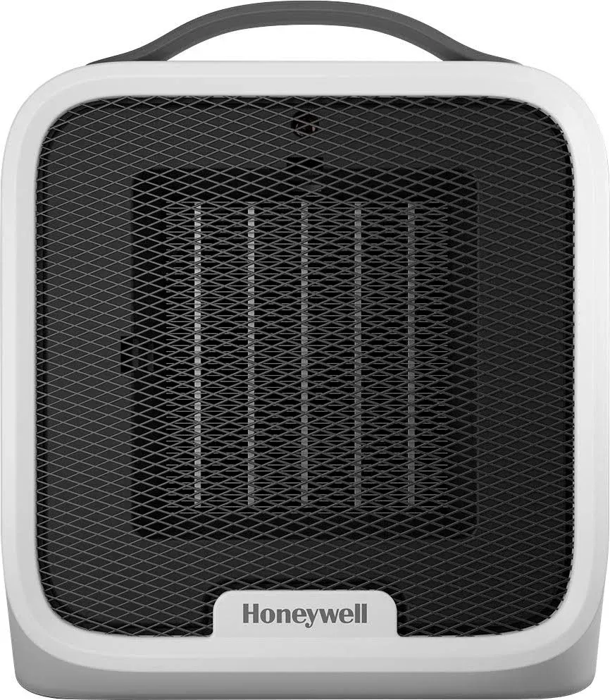 Honeywell UberHeat Plus Ceramic Space Heater for Small Rooms, White