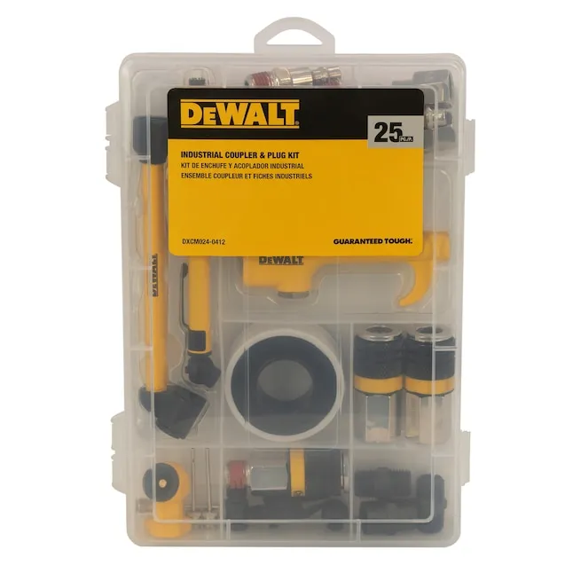 DEWALT Industrial Coupler and Plug Accessory Kit