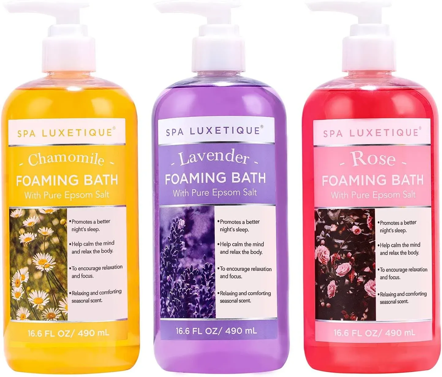 Spa Luxetique Foaming Bath Set