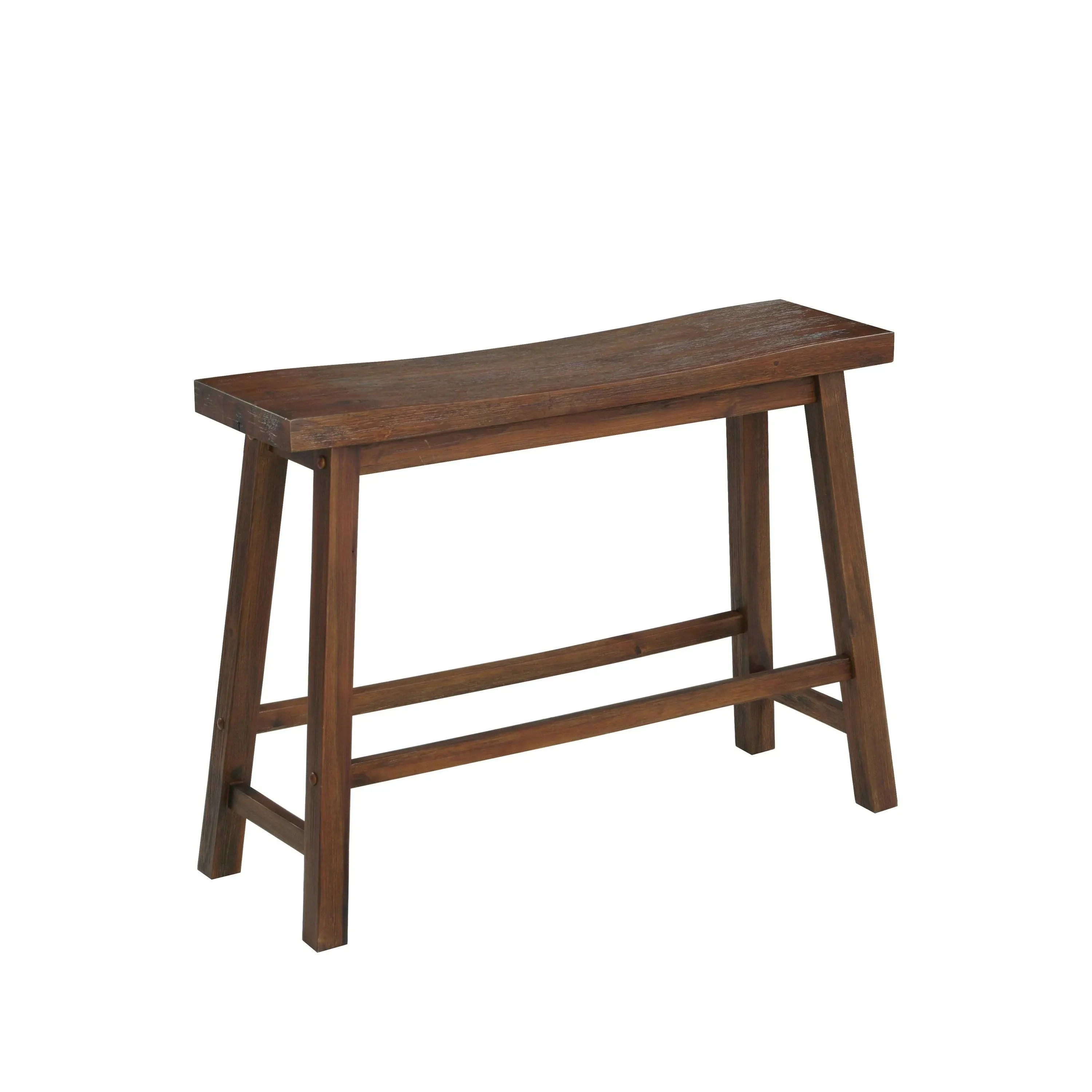 Boraam Sonoma Bench , Chestnut Wire-Brush