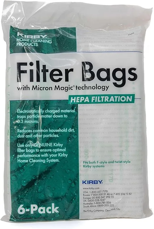 Kirby 204814 HEPA Vacuum Bags