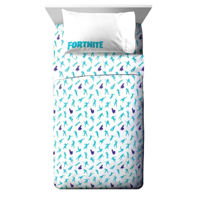 Fortnite Boogie Kids 3-Piece Twin Sheet Set - Microfiber