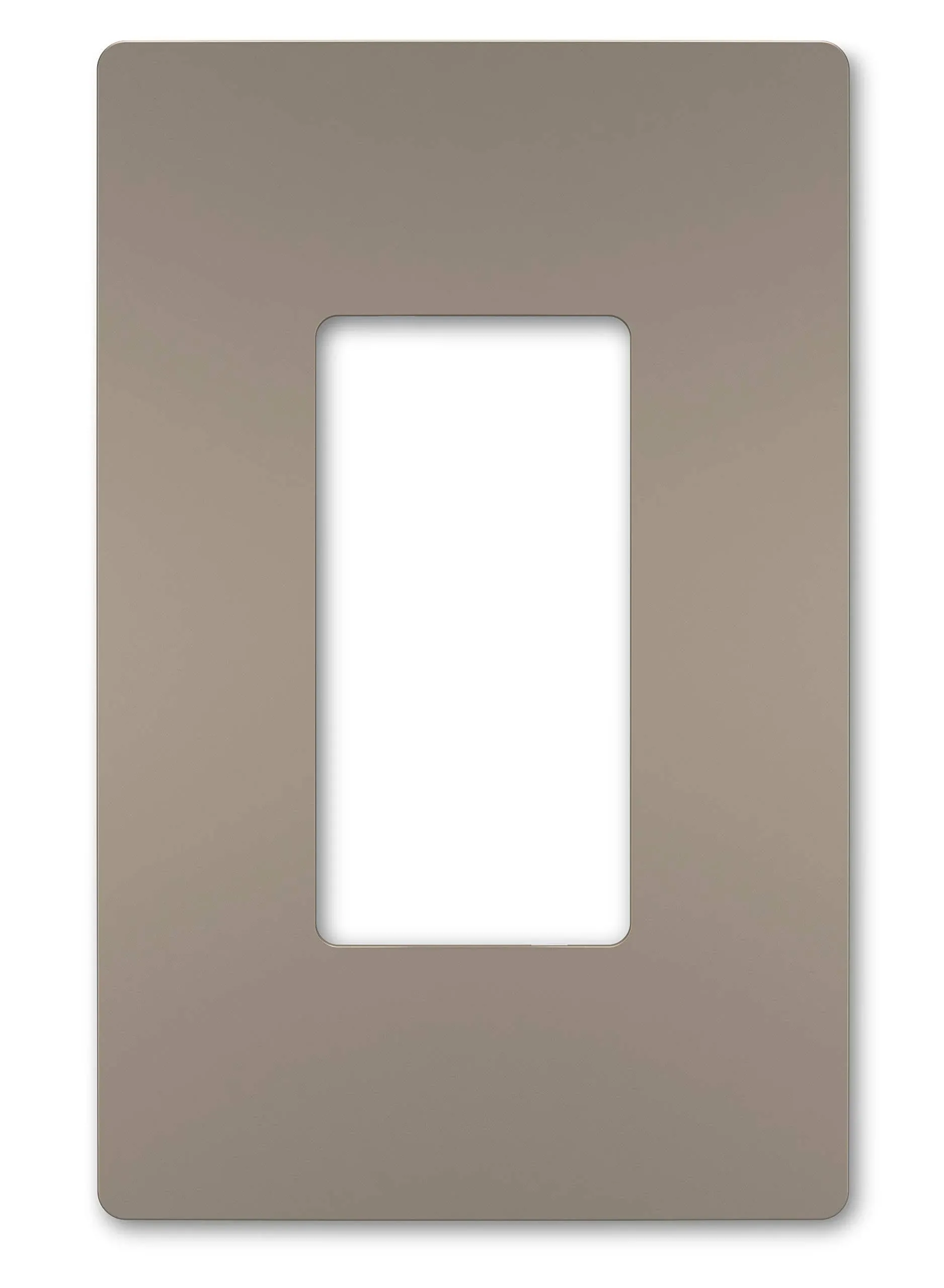 Radiant Screwless Wall Plate – White