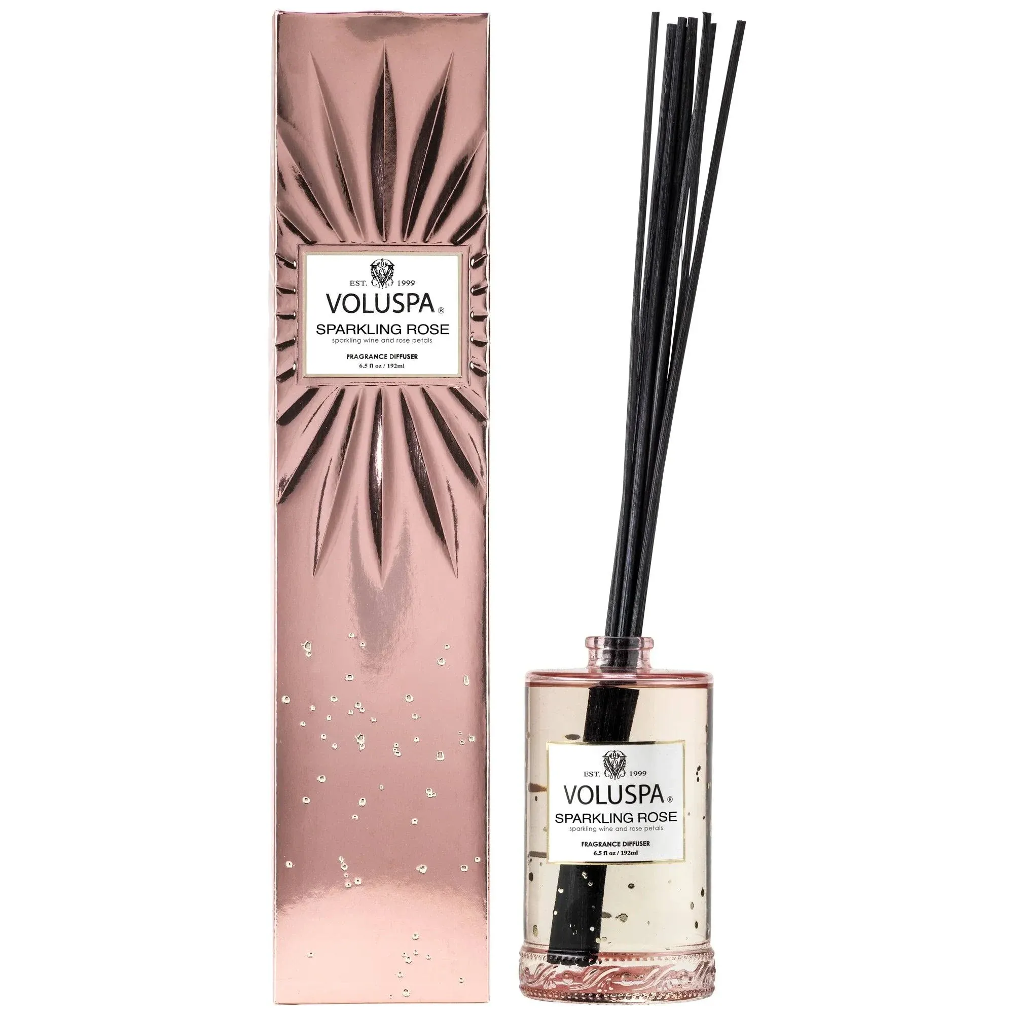 Voluspa Sparkling Rose Fragrance Reed Diffuser