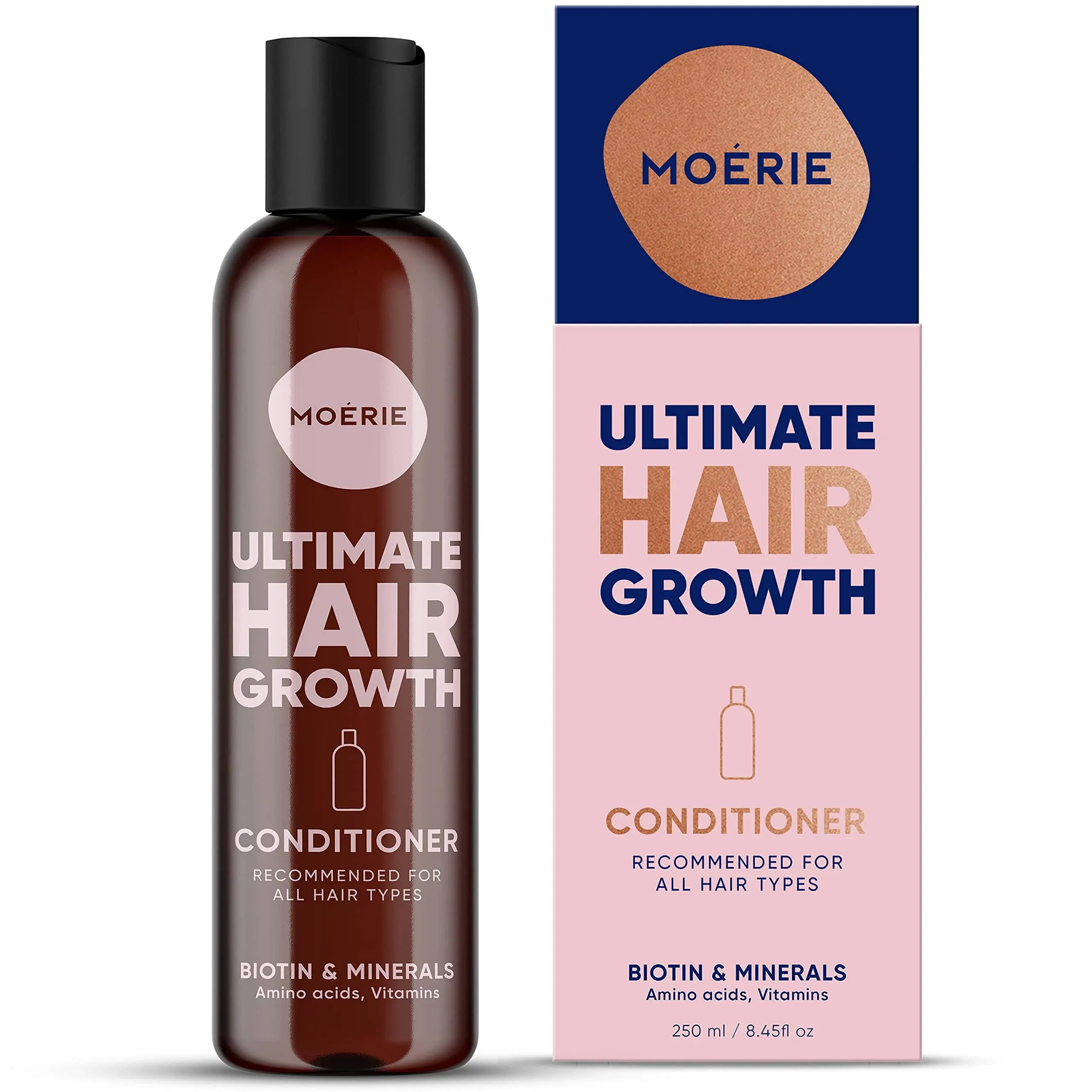 Moerie Mineral Hair Growth Conditioner – for Longer, Thicker, Fuller Hair - Vegan ...