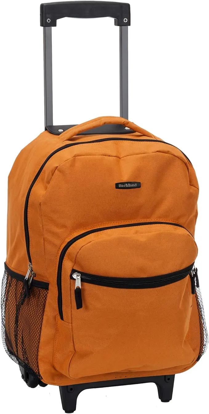 Rockland Luggage 17 Rolling Backpack