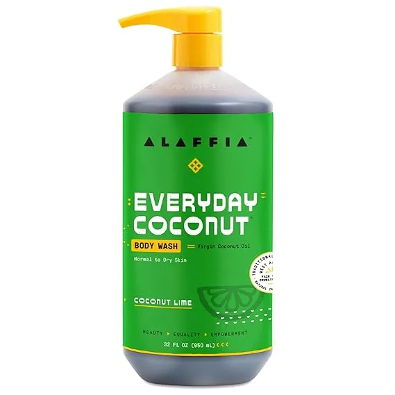 Everyday Coconut Body Wash, Hydrating, Purely Coconut, Normal/Dry Skin - 32 fl oz