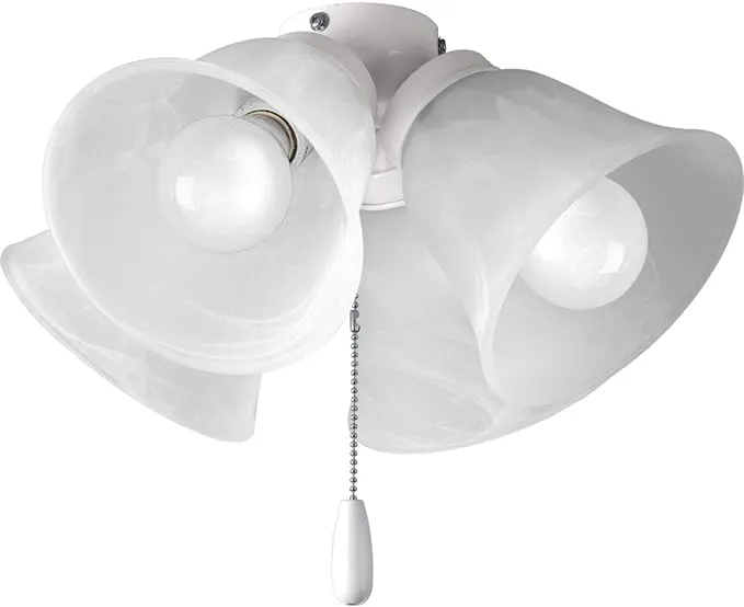 Progress Lighting P2643-30WB AirPro Ceiling Fans, White, 8x13.75x13.75