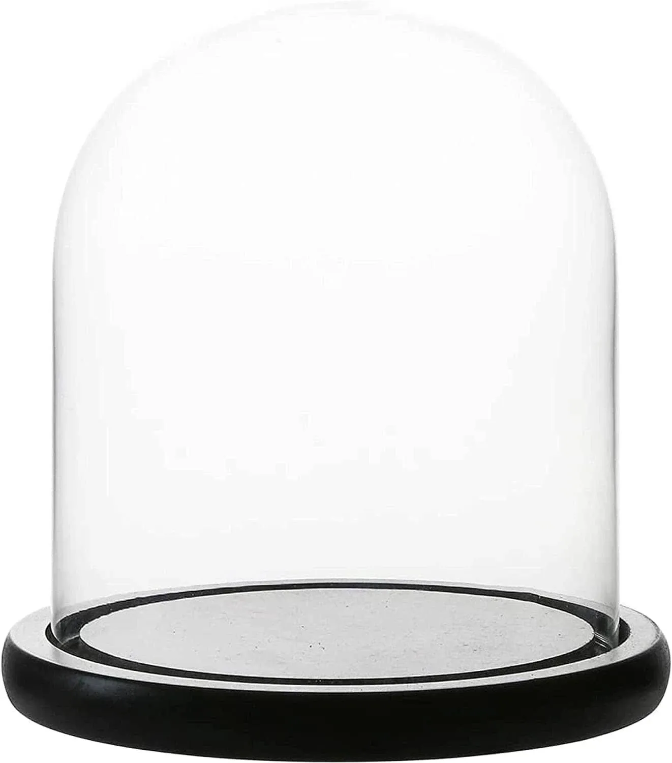 | Decorative Clear Glass Dome/Tabletop Centerpiece |\xa0Cloche Bell Jar Display ...