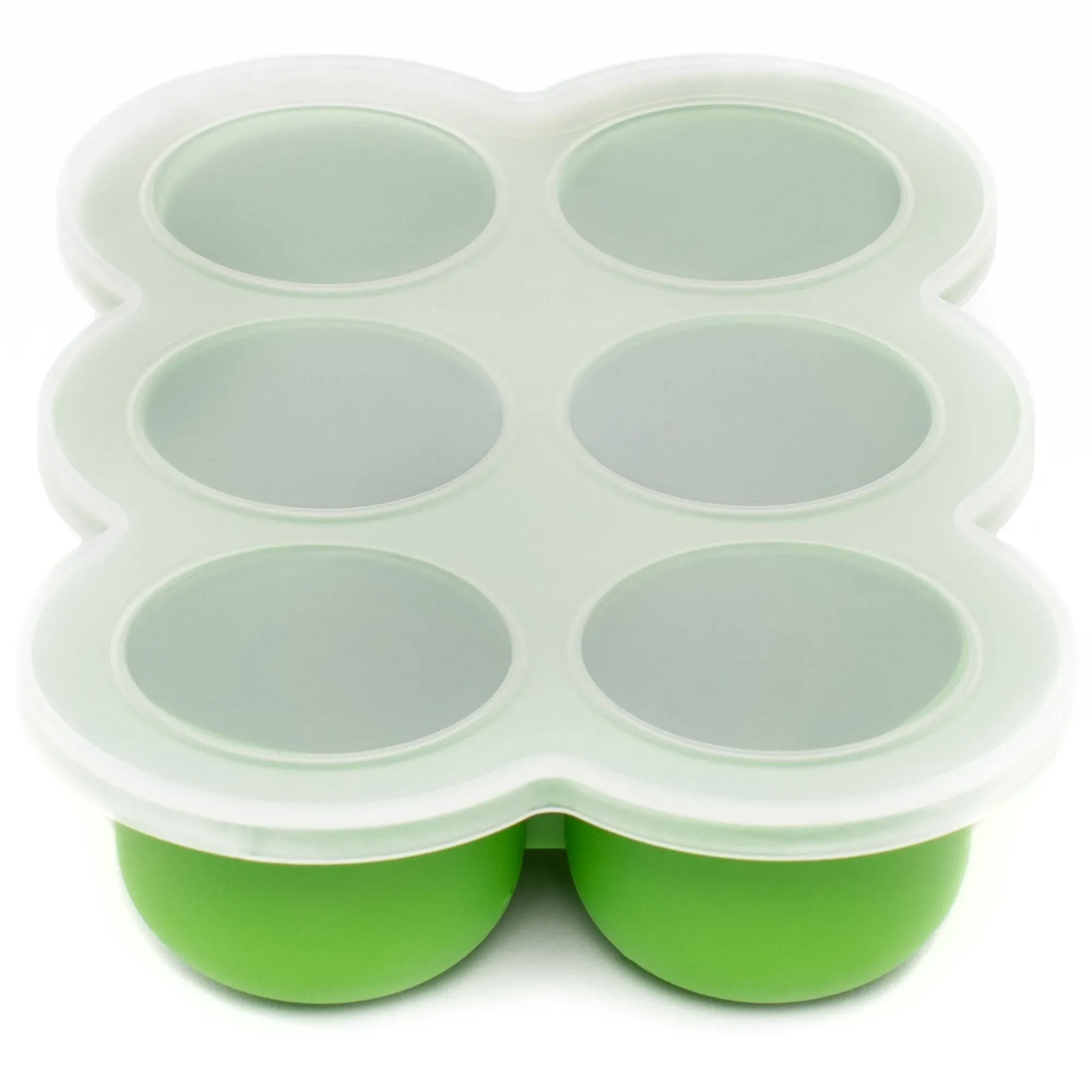 WeeSprout Silicone Baby Food Freezer Tray with Clip-On Lid - Perfect Storage ...