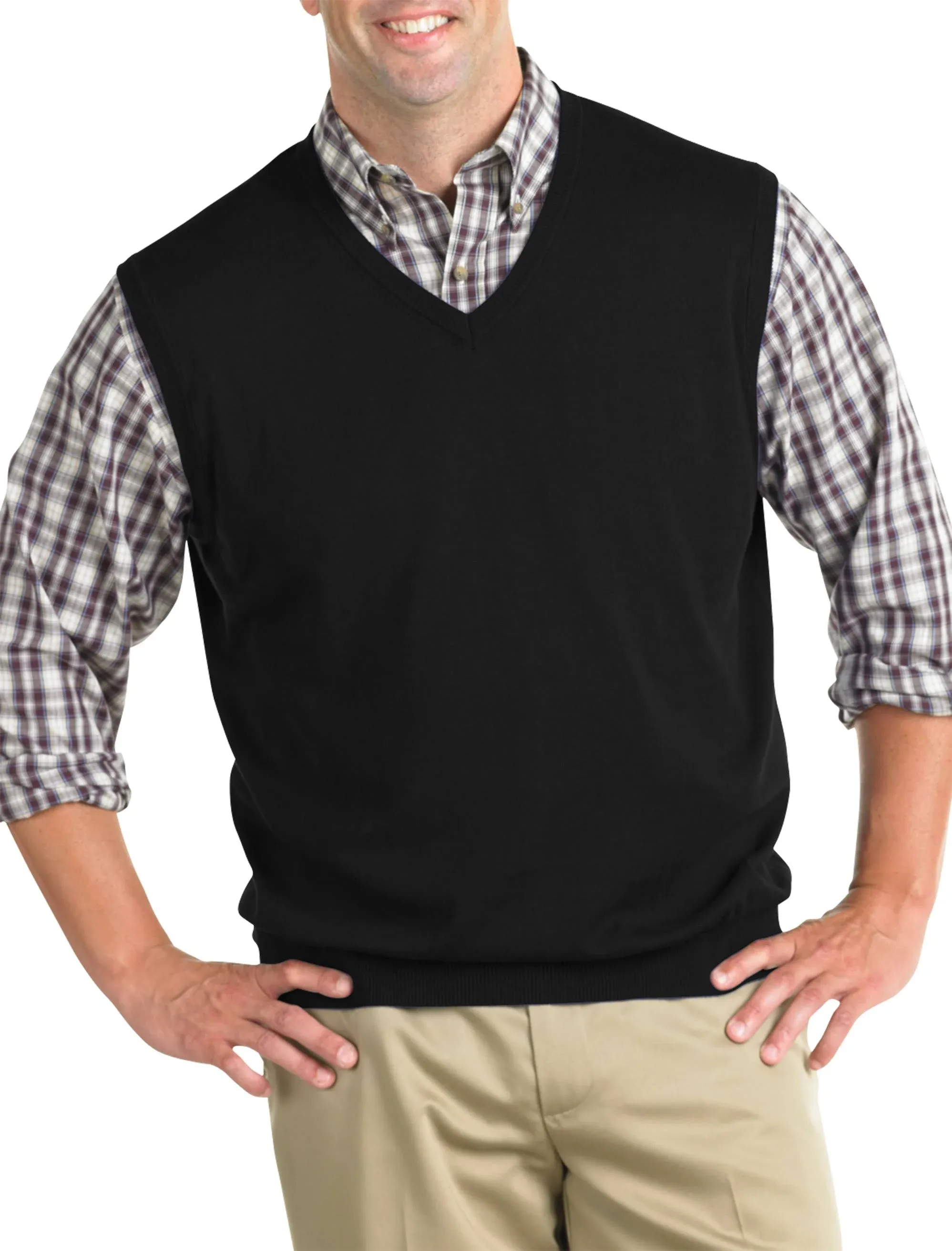 Big and Tall Classic Sweater Vest