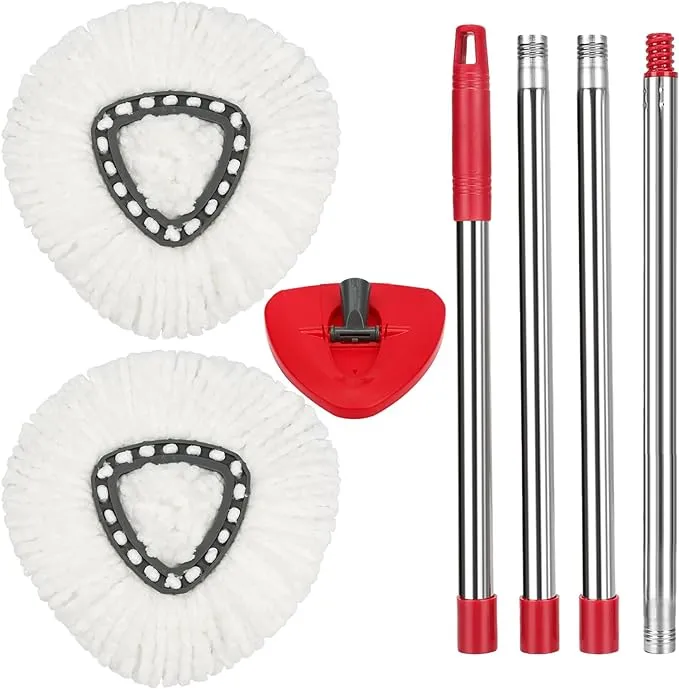 Hakfhsd Spin Mop Heads Compatible for EasyWring 1-Tank System