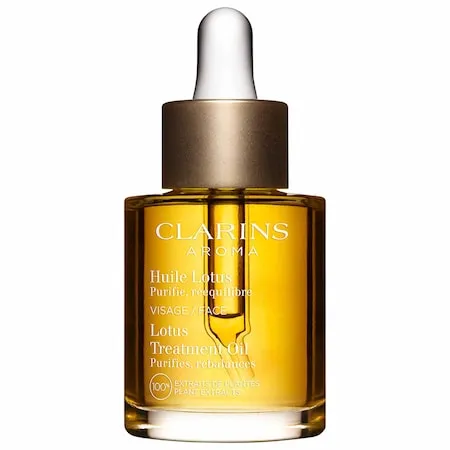 Ladies Lotus Face Treatment Oil-oily Or Combination Skin 1 oz Skin Care 3380810378641 In Yellow