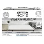 Rust-Oleum 384964 Home Marble Countertop Coating Kit, White