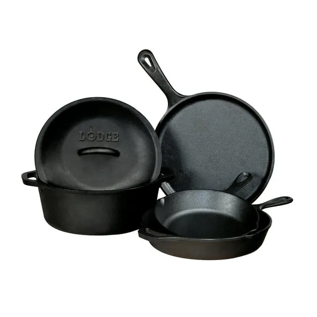 Lodge 5-Piece Cast Iron Set