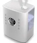 Humidifiers for Bedroom Large Room, 6.5L Top-Fill Warm &amp; Cool 360° Rotatable ...