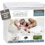 Saferest Full Size Premium Hypoallergenic Waterproof Mattress Protector - Vinyl