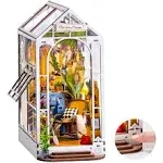 DIY 3D Book Nook Kit Flower House