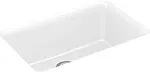 Kohler 28000 Cairn 27-1/2" Undermount Single-Bowl Kitchen Sink - Matte White