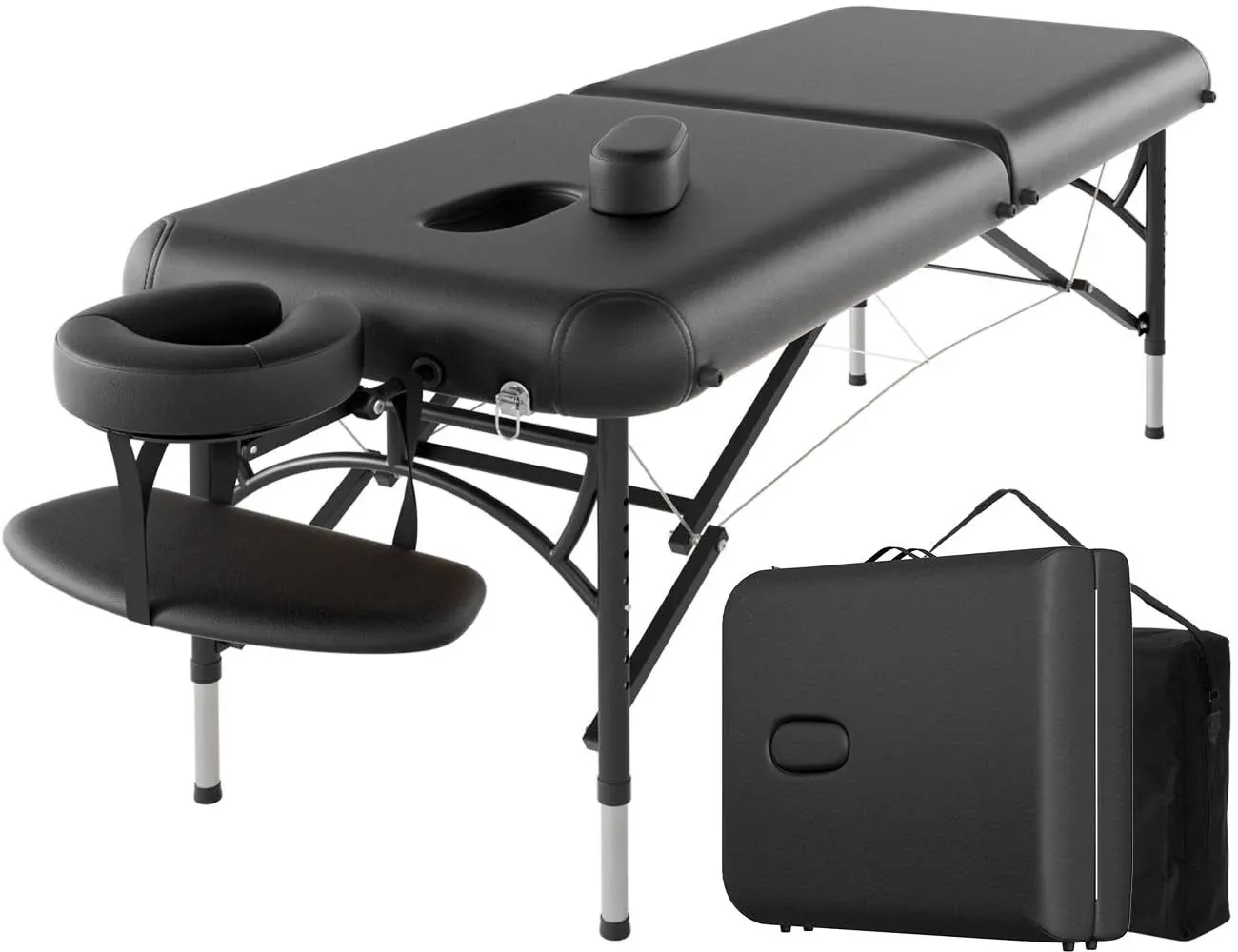 Cloris 84" Professional Massage Table Portable 2 Folding Lightweight Facial Solon ...