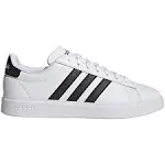 Adidas Grand Court 2.0 Shoes - Men's - Cloud White / Cloud White - 6.5