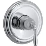 Kohler TS397-4-CP Devonshire Rite-Temp Valve Trim with Lever Handle - Polished Chrome