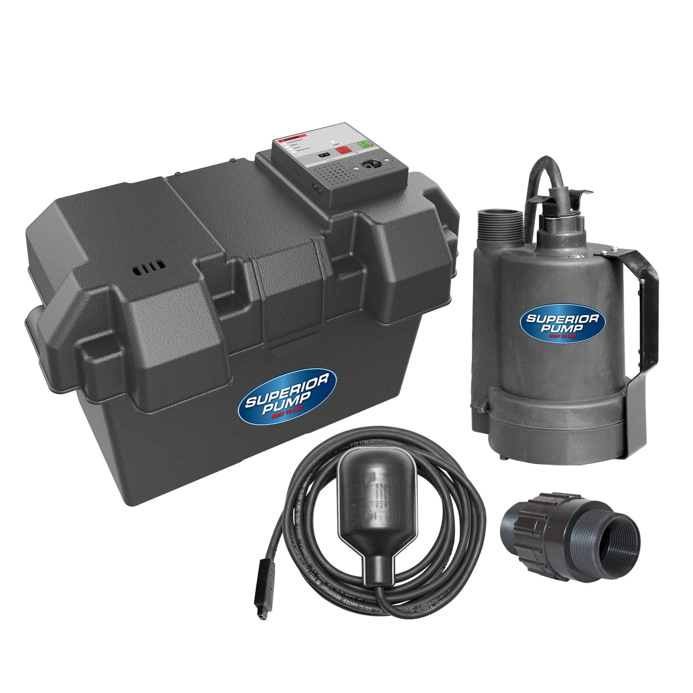 Superior Pump Battery Backup Sump Pump 92900