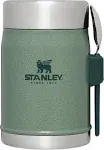 Stanley Legendary Classic Hammer Tone Green Food Jar + Spork 10-11353-310