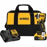 DeWalt Atomic 20V MAX 1/4 in Brushless Cordless 3-Speed Impact Driver Kit DCF850P1