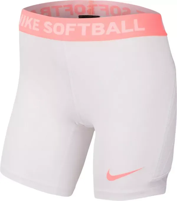 Nike Girls' Dri-FIT Softball Slider Shorts